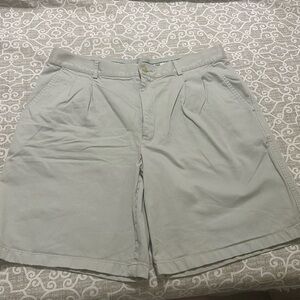 mens lacoste pleated shorts sz 34